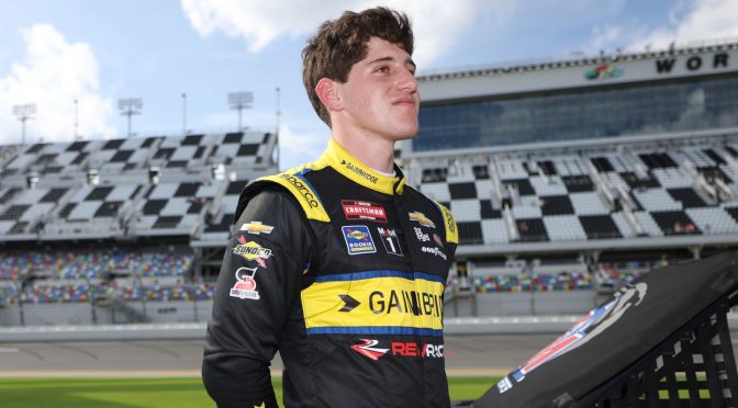 Featured image for Nick Sanchez to honor Mario Andretti’s Daytona 500 win with throwback scheme