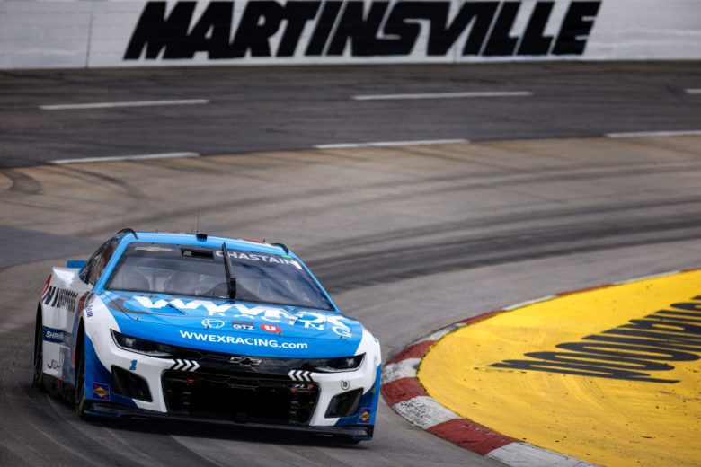 Ross Chastain races at Martinsville.