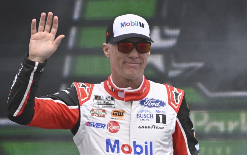 Kevin Harvick is introduced at COTA