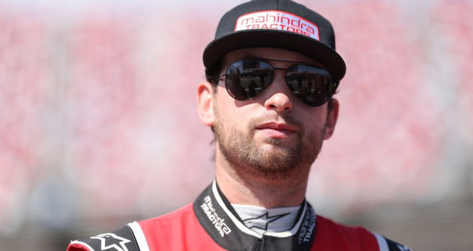 Chase Briscoe waits on the grid during Talladega qualifying