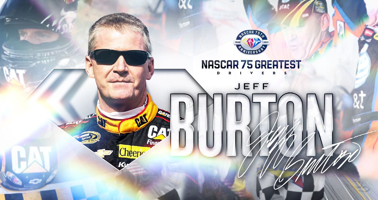 Jeff Burton named to NASCAR's 75 Greatest Drivers NASCAR