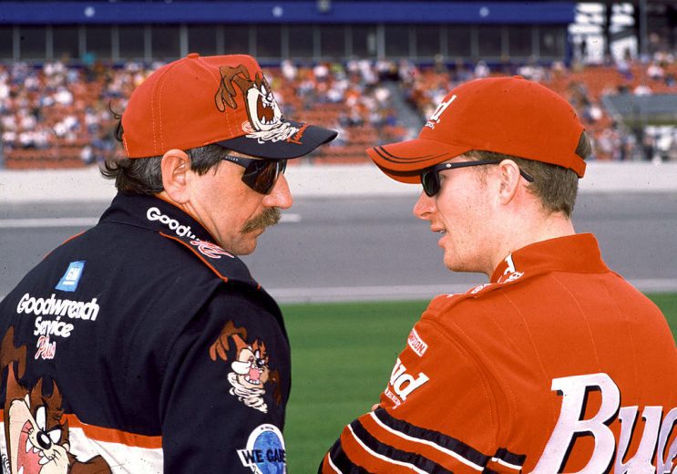 Dale Earnhardt and Dale Earnhardt Jr talk