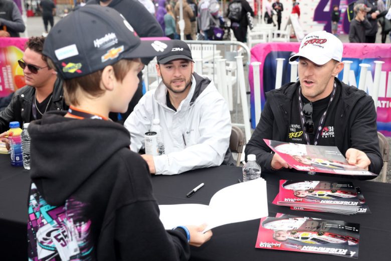 Parker Kligerman signs autographs