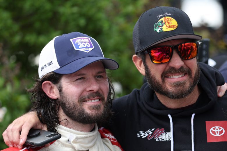 Ryan Truex and Martin Truex Jr. pose for photo