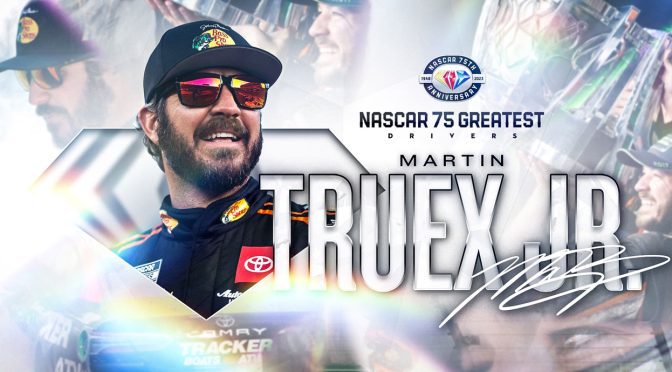 Martin Truex Jr. adds name to NASCAR 75 Greatest Drivers roster