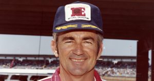 Bobby Allison poses for a photo.