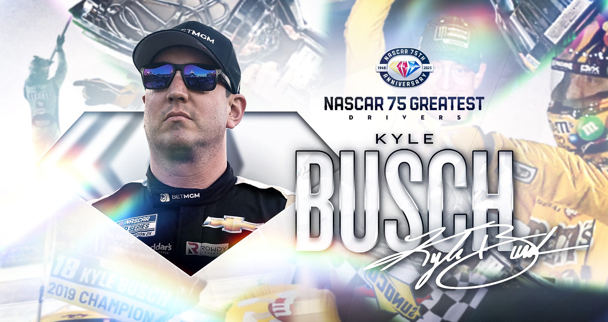 Kurt, Kyle Busch join distinguished list of NASCARs 75 Greatest Drivers