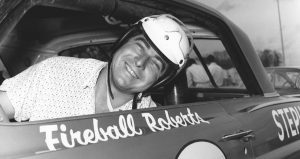 Fireball Roberts poses for a photo.