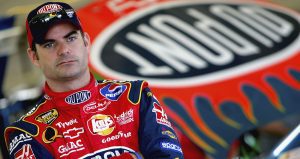 Jeff Gordon poses for a photo.