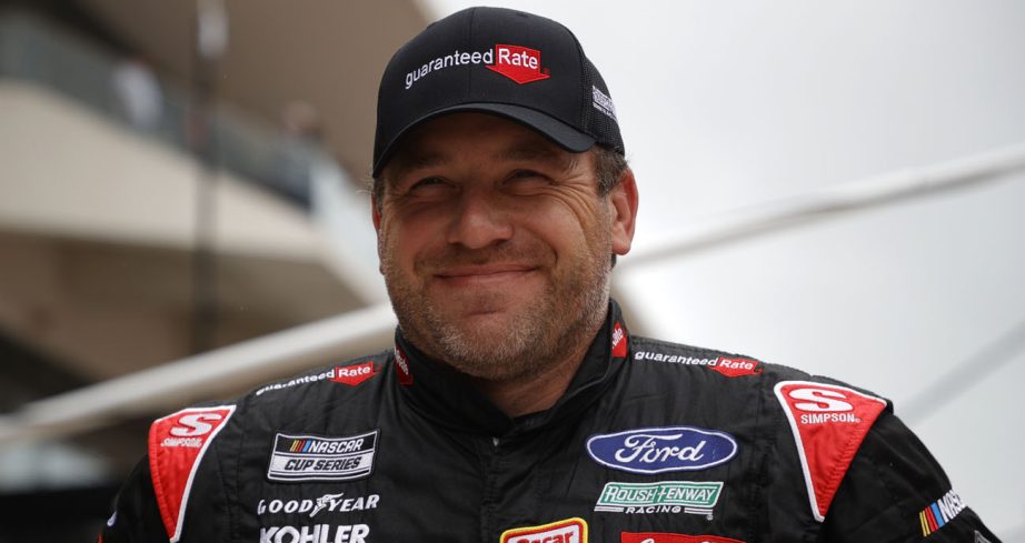 Ryan Newman smiles