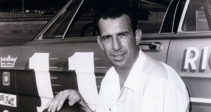 Ned Jarrett poses for a photo.