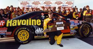 Ernie Irvan poses for a photo.