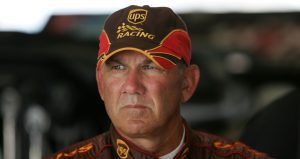 Dale Jarrett poses for a photo.