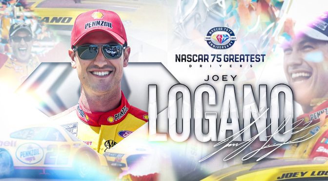 Two-time champion Joey Logano named to 75 Greatest Drivers list
