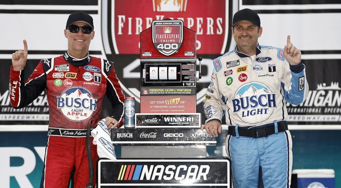 Featured image for North Wilkesboro-ready: Kevin Harvick set to wheel Rodney Childers’ year-long Late Model project