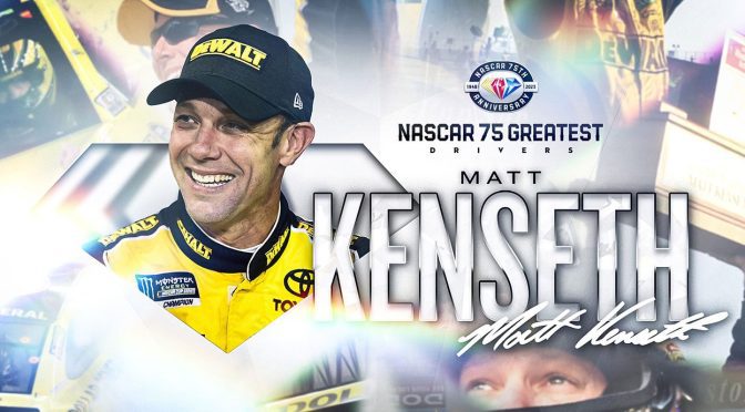 Featured image for Matt Kenseth joins NASCAR’s 75 Greatest Drivers list