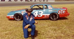 Richard Petty poses for a photo.