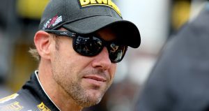 Matt Kenseth looks onward.