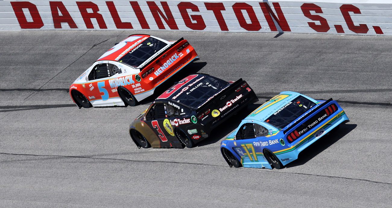 Darlington throwbacks Comparing iconic schemes NASCAR