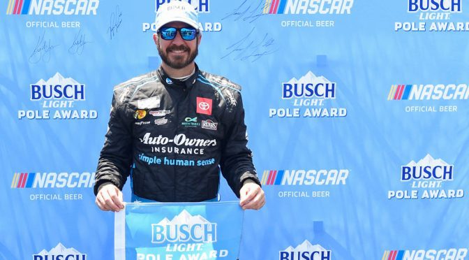 Featured Image for Martin Truex Jr. wins pole for Sunday’s Cup Series race at Darlington