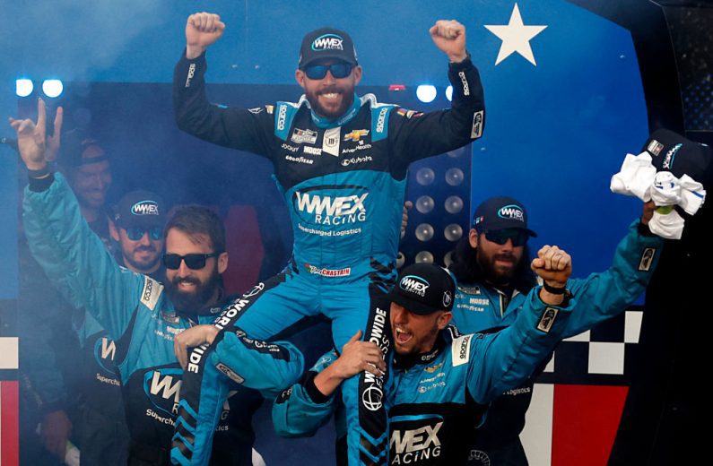 Ross Chastain in driver introductions
