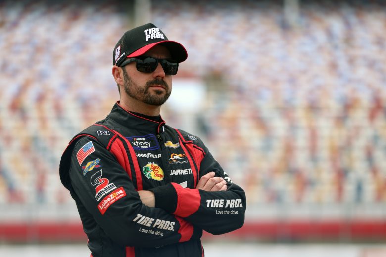 CONCORD, NORTH CAROLINA - MAY 26: Josh Berry, driver of the #8 Tire Pros Love The Drive Chevrolet, looks on during practice for the NASCAR Xfinity Series Alsco Uniforms 300 at Charlotte Motor Speedway on May 26, 2023 in Concord, North Carolina. (Photo by David Jensen/Getty Images)