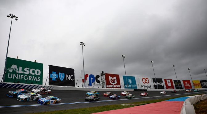 Xfinity Series race at Charlotte postponed by lingering rain