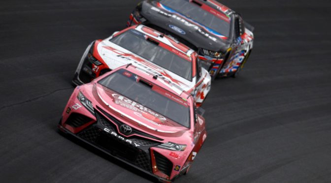 Featured image for Bubba Wallace, Aric Almirola involved in minor scuffle on pit road