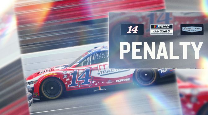 Featured Image for NASCAR issues L3-level penalty to Stewart-Haas Racing for counterfeit part