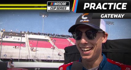 Carson Hocevar on ‘pretty surreal’ first laps behind the wheel of a Cup Series car
