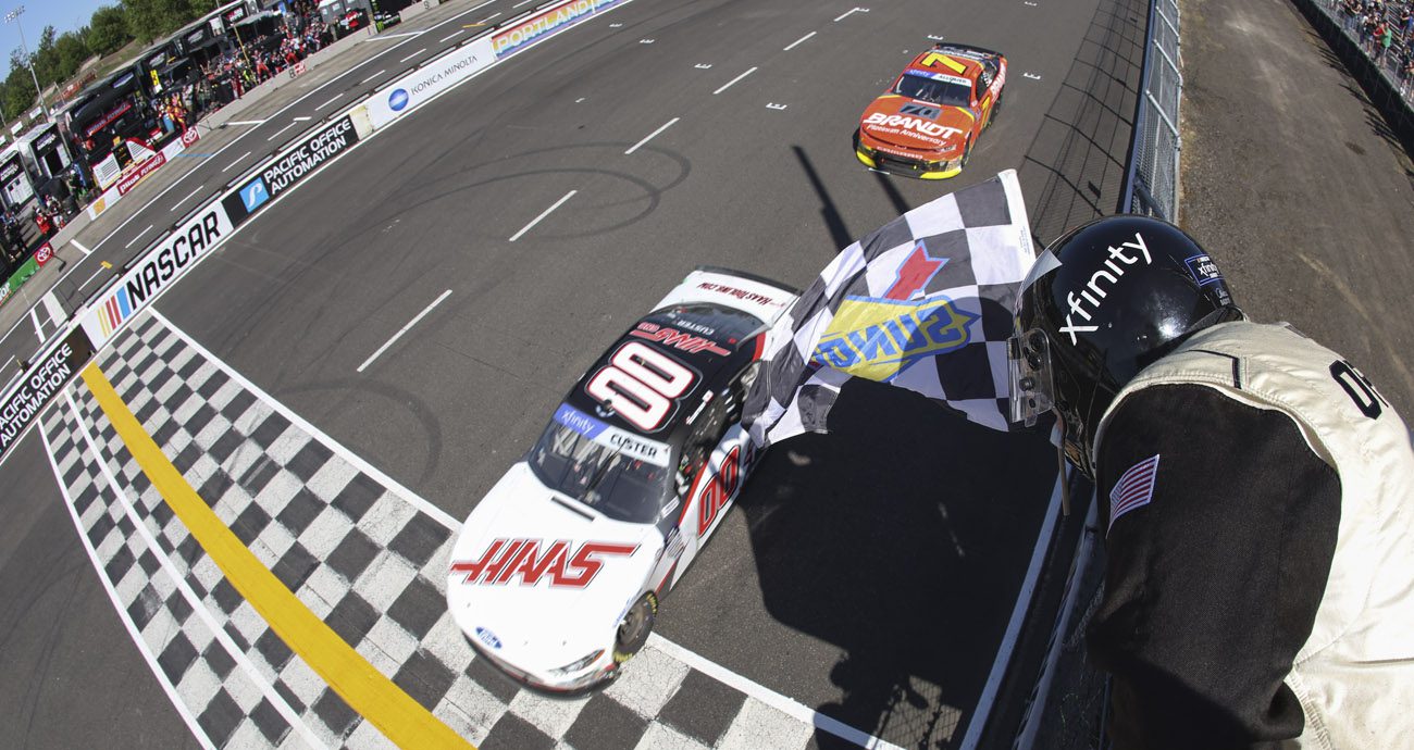 Cole Custer prevails in overtime at Portland NASCAR