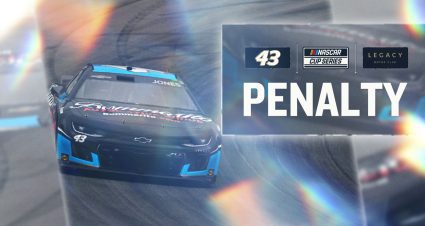 No. 43 Cup team penalty graphic