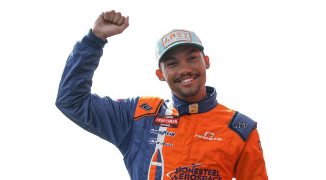 Featured Image for A childhood goal: Brad Perez achieving racing dream