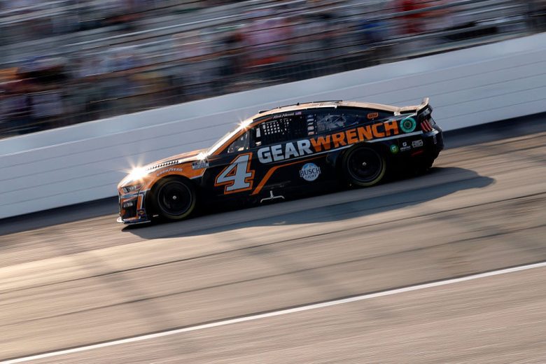 Kevin Harvick drives at New Hampshire