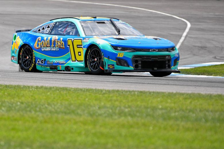 AJ Allmendinger drives at Indianapolis