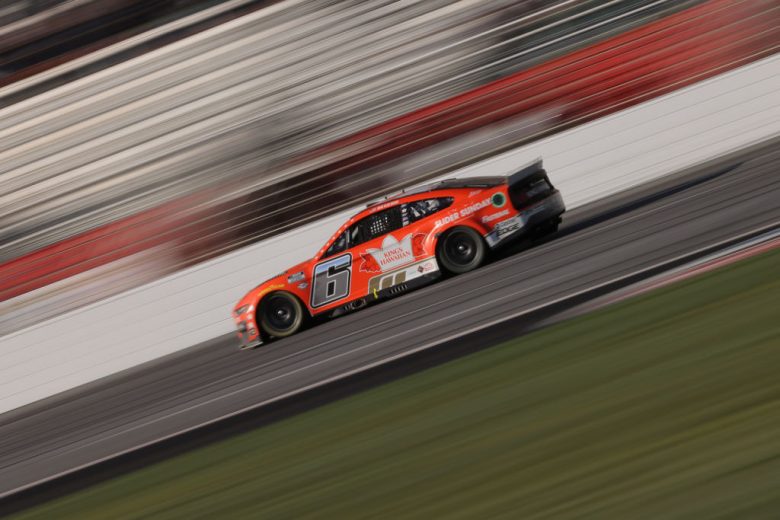 Brad Keselowski drives at Atlanta