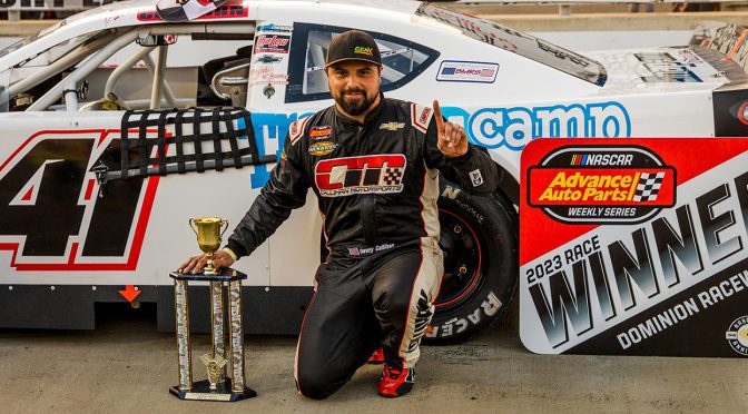 Featured image for Dominion’s Davey Callihan ready to turn heads in ARCA Menards Series debut at Elko Speedway