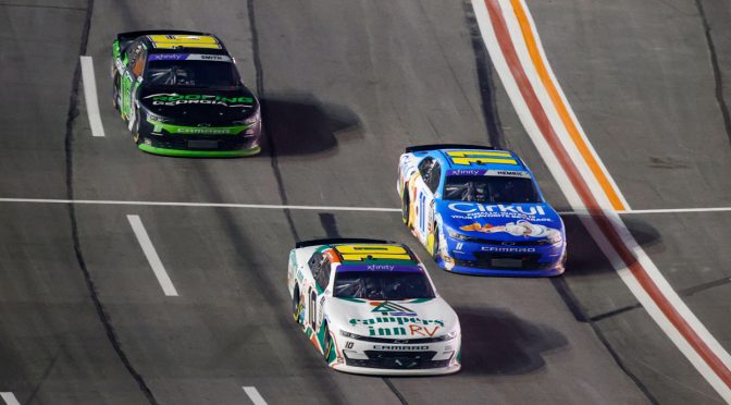 Featured Image for Back to the drawing board for Kaulig Racing after failing to finish 1-2-3 at Atlanta