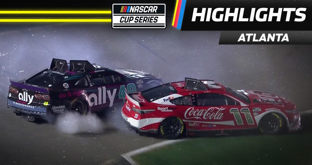 Hamlin falls from seventh after being tagged by Bowman NASCAR