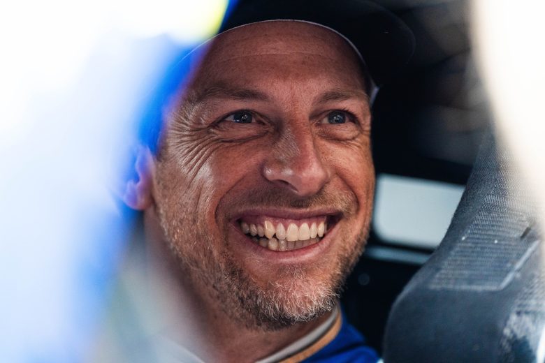 Jenson Button in the Garage 56 entry at Goodwood Festival of Speed