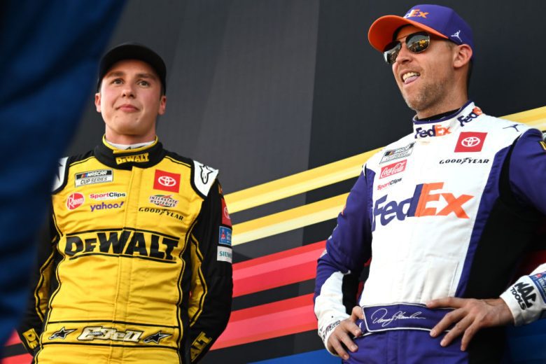 Bell and Hamlin look on