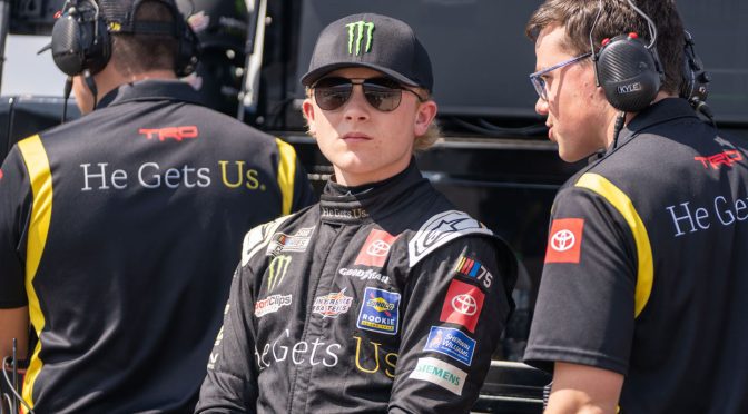Featured image for Ty Gibbs returns to Pocono, site of Cup debut, one year later