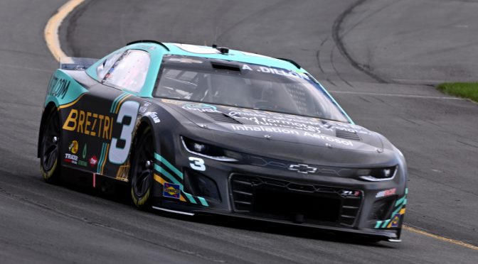 Featured Image for Austin Dillon crashes out at Pocono, throws helmet toward Reddick’s car