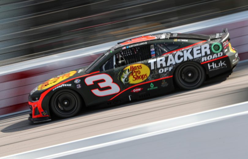 Austin Dillon races the No. 3 Chevrolet