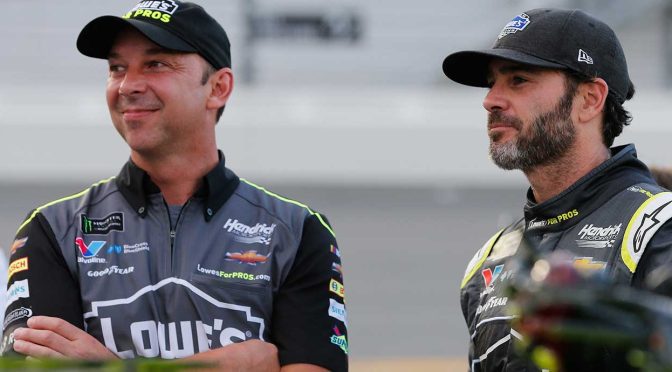 Featured Image for Jimmie Johnson, Chad Knaus, Donnie Allison elected to NASCAR Hall of Fame; Janet Guthrie honored