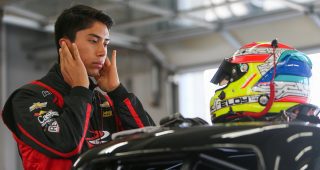 Something new: Rev Racing's Eloy Sebastián López Falcón gaining experience at Summer Shootout