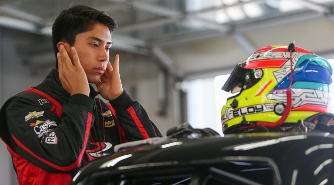 Featured image for Something new: Rev Racing’s Eloy Sebastián López Falcón gaining experience at Summer Shootout