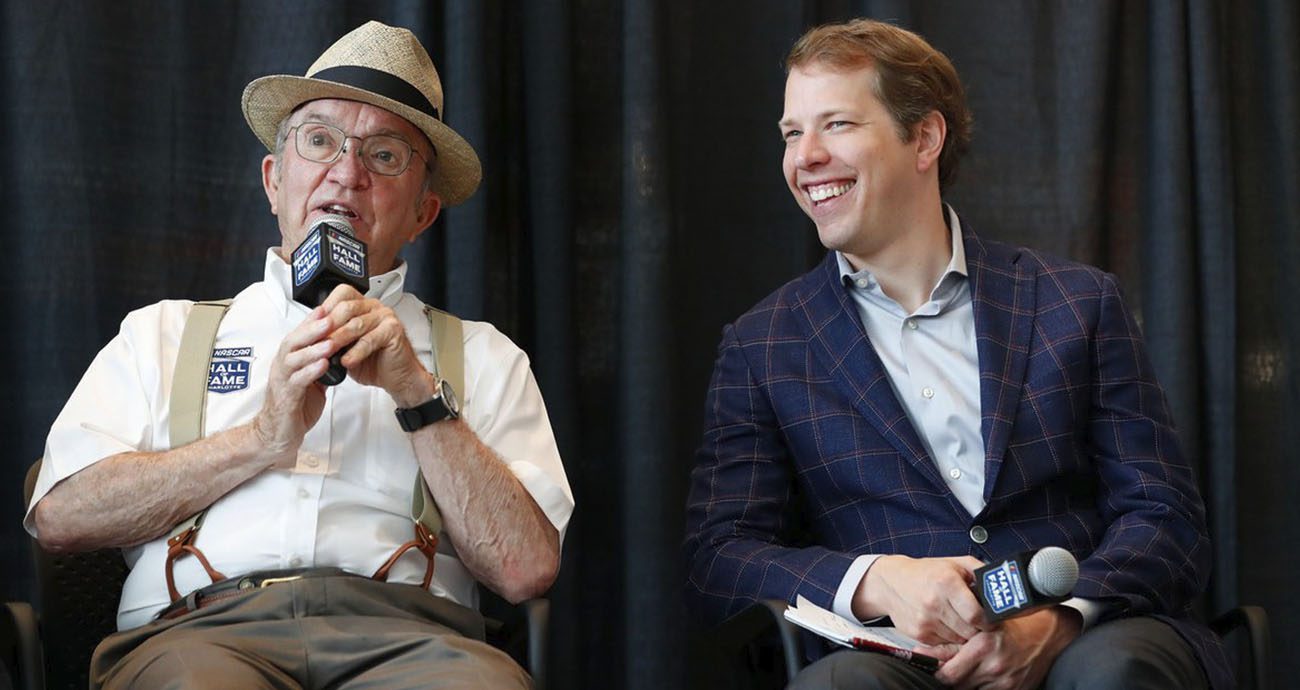 Jack Roush and Brad Keselowski