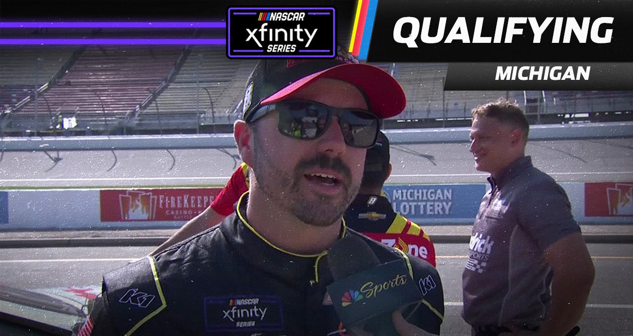 Berry builds on momentum with Xfinity pole at Michigan | NASCAR