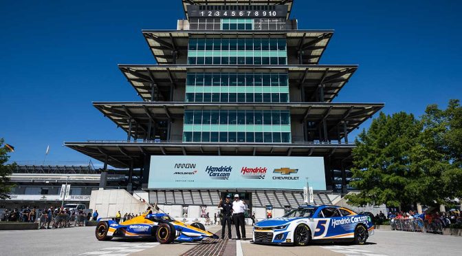 Kyle Larson's Indy 500, Coca-Cola 600 rides debut | NASCAR